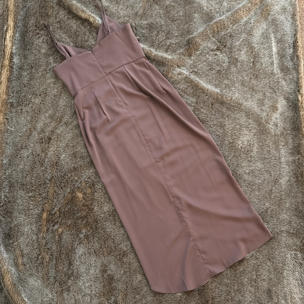 Lulus Reinette Mauve Purple Midi Dress Small - Picture 7 of 12